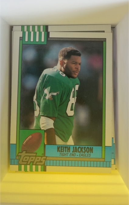 1990 Topps #85 Keith Jackson — front