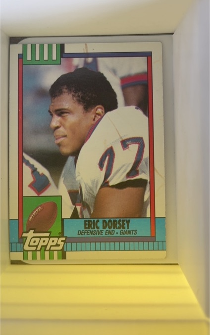 1990 Topps #58 Eric Dorsey — front