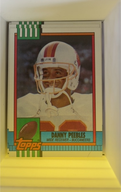 1990 Topps #401 Danny Peebles — front