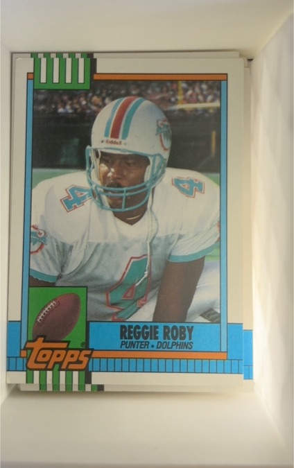1990 Topps #325 Reggie Roby — front