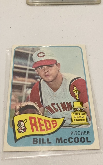 1965 Topps #18 Bill McCool — front
