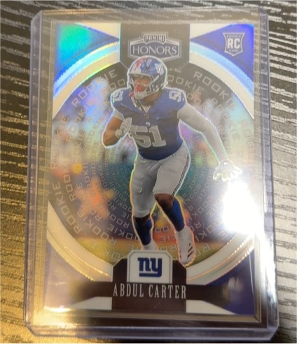 2025 Panini Honors #51 Abdul Carter Rookie — front