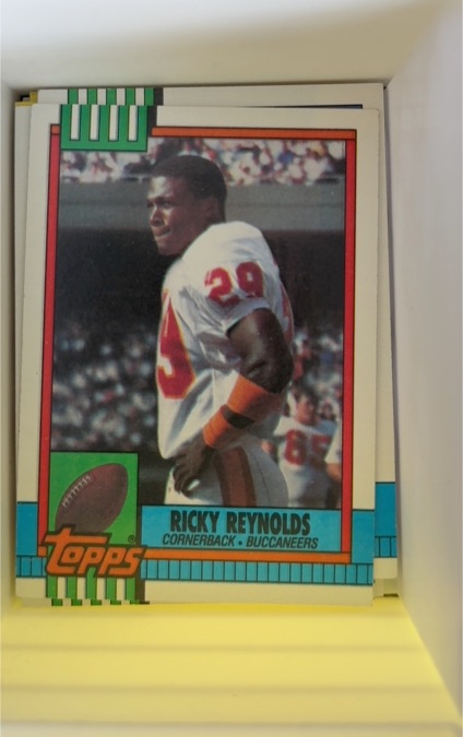 1990 Topps #411 Ricky Reynolds — front