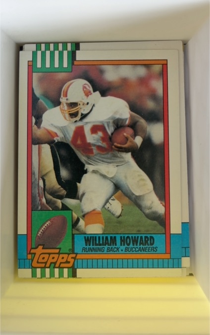 1990 Topps #414 William Howard — front