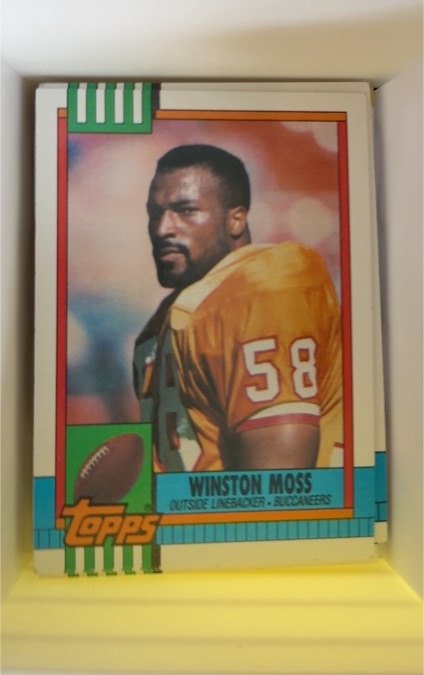 1990 Topps #415 Winston Moss — front