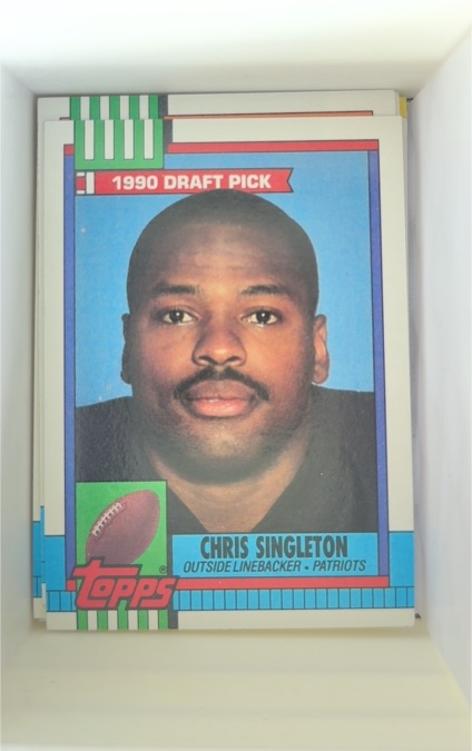 1990 Topps #416 Chris Singleton — front