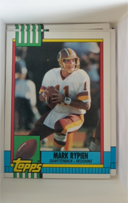 1990 Topps #133 Mark Rypien — front