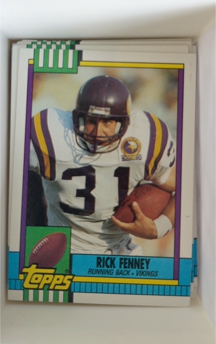 1990 Topps #103 Rick Fenney Minnesota Vikings — front