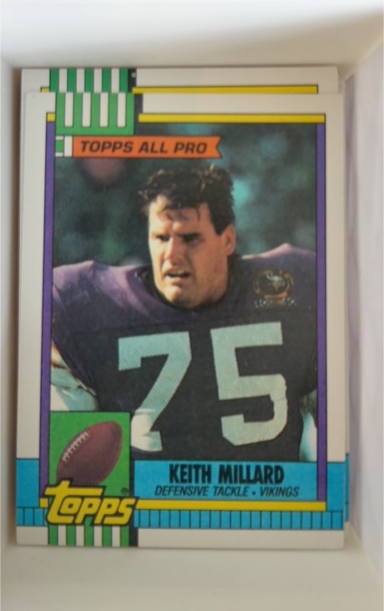 1990 Topps #109 Keith Millard — front