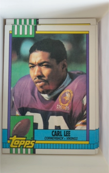 1990 Topps #110 Carl Lee — front
