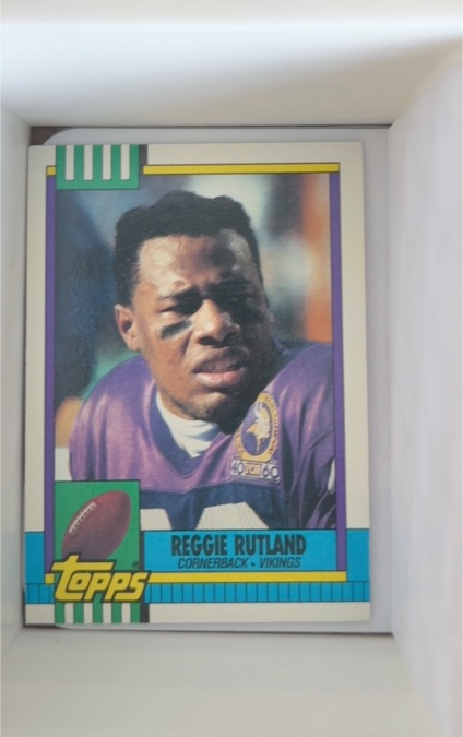 1990 Topps #113 Reggie Rutland — front