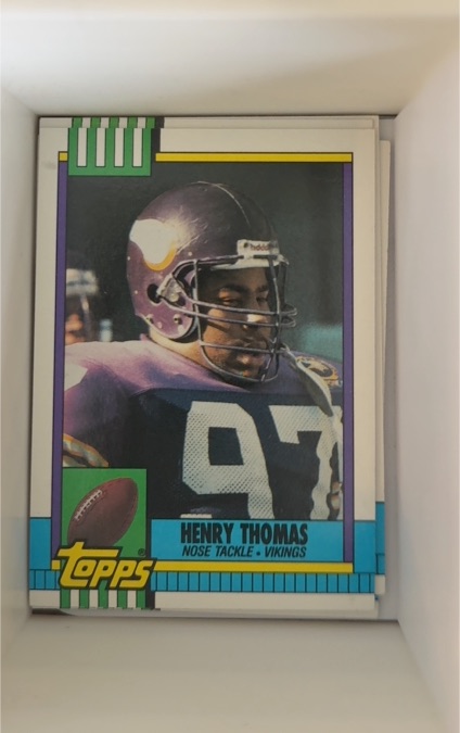 1990 Topps #118 Henry Thomas — front