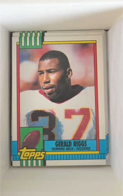 1990 Topps #122 Gerald Riggs — front