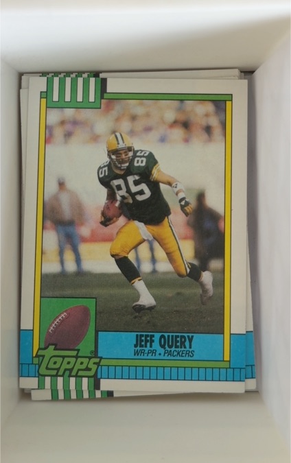 1990 Topps #144 Jeff Query — front