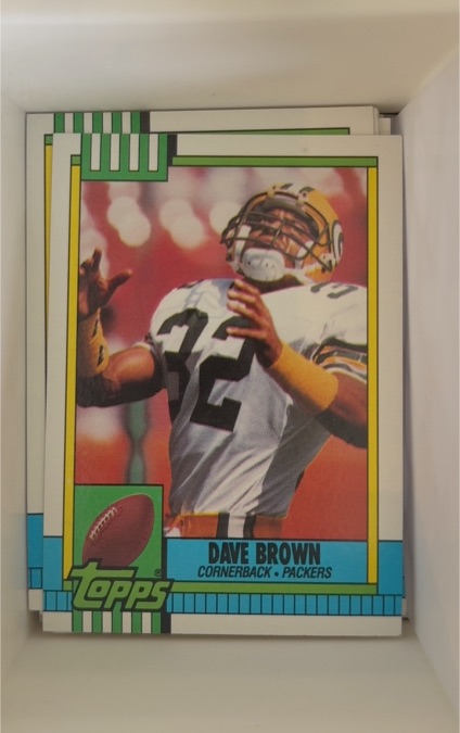 1990 Topps #150 Dave Brown — front