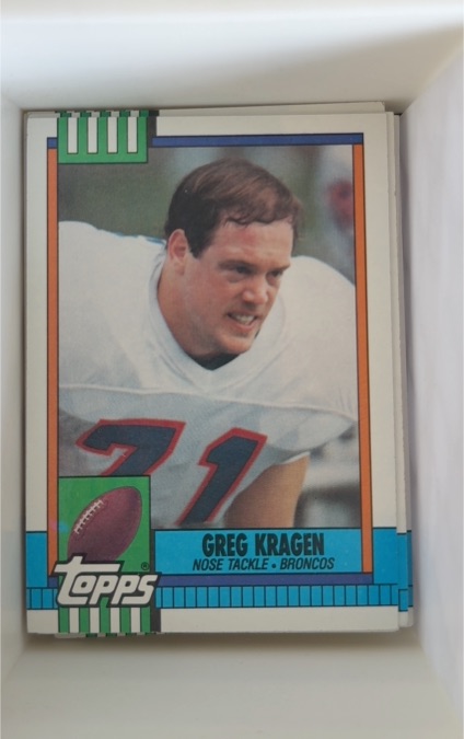 1990 Topps #33 Greg Kragen — front