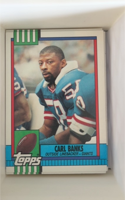 1990 Topps #53 Carl Banks — front