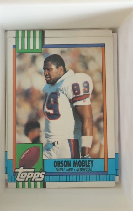1990 Topps #47 Orson Mobley — front