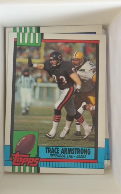 1990 Topps #380 Trace Armstrong — front