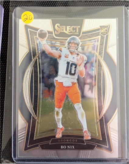 2024 Panini Select #30 Bo Nix — front
