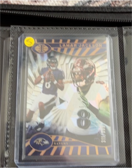 2024 Panini Illusions #7 Lamar Jackson — front