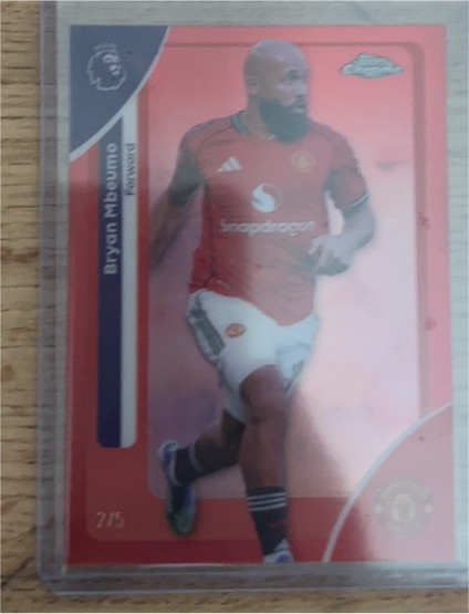2025 Topps Chrome Premier League #111 Bryan Mbeumo — front