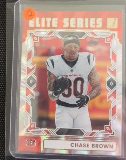 2025 Panini Donruss Elite Series #TES-CBR Chase Brown — front