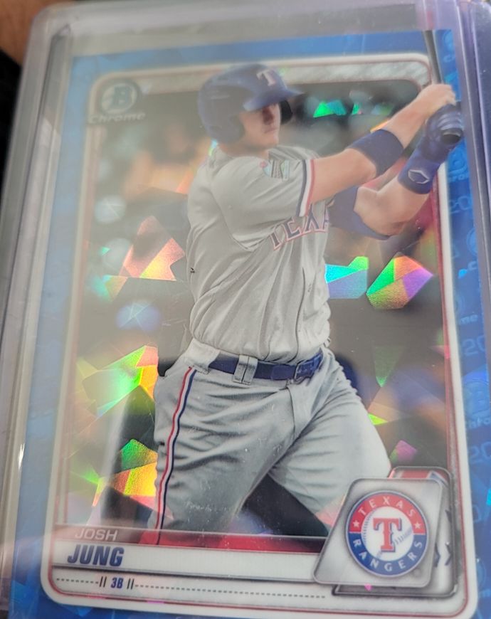 2020 Bowman Chrome Sapphire #BCP-113 Josh Jung — front
