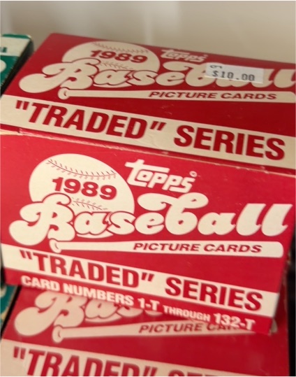 1989 Topps Traded Baseball Picture Cards — front