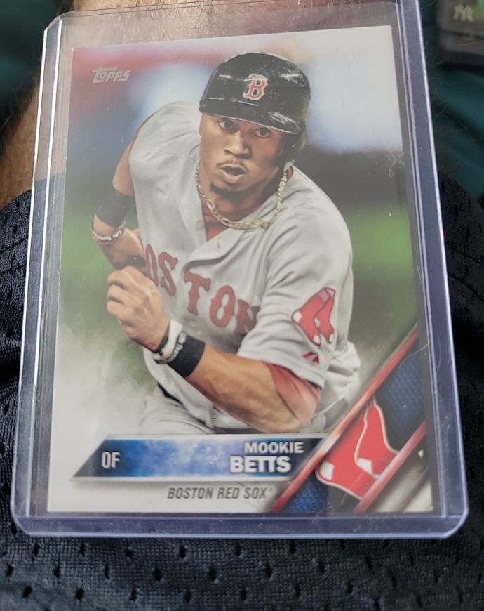 2016 Topps #84 Mookie Betts — front