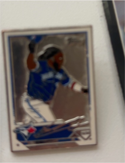 2023 Topps Series 1 Super Box Pin Vladimir Guerrero Jr — front