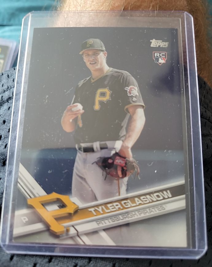 2017 Topps #349 Tyler Glasnow Rookie Card — front