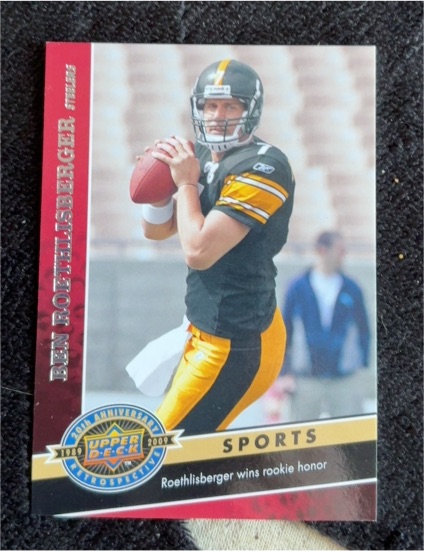 2009 Upper Deck 20th Anniversary #1974 Ben Roethlisberger — front