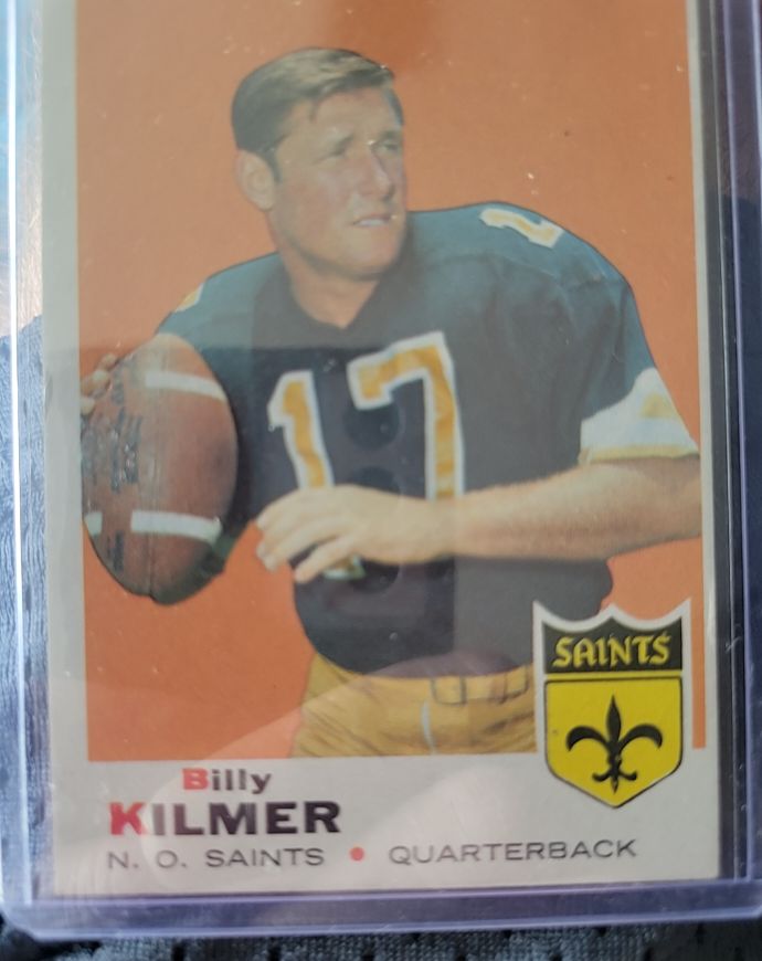 1969 Topps #240 Billy Kilmer — front