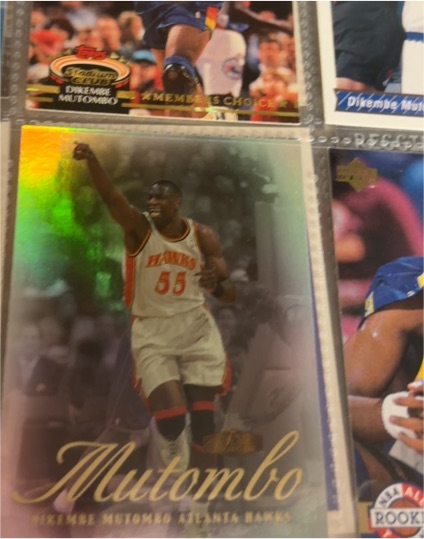 1993-94 Upper Deck #93 Dikembe Mutombo — front