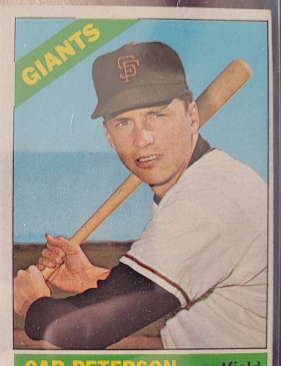 1966 Topps #349 Cap Peterson — front