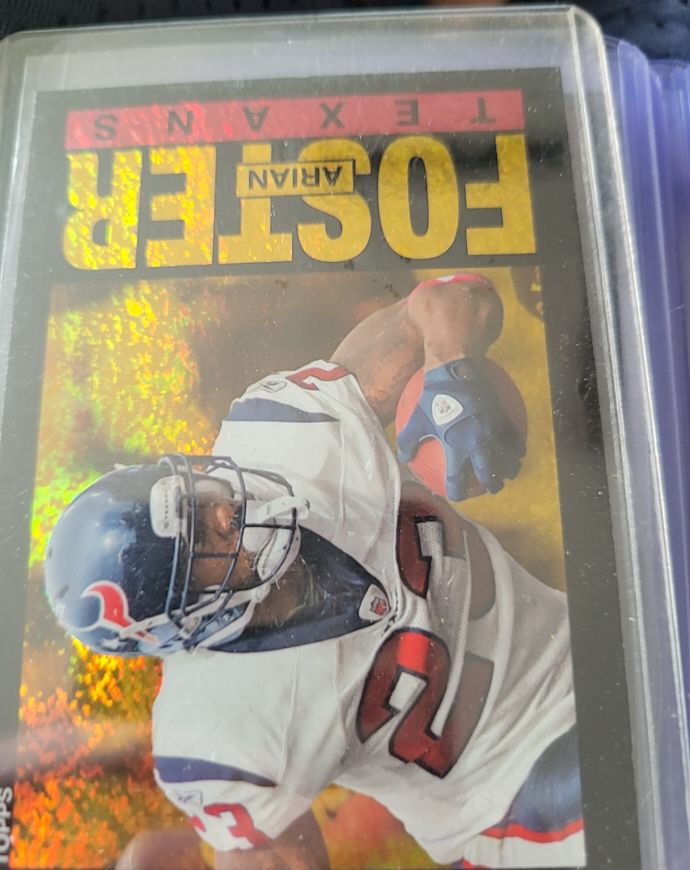 2011 Topps Arian Foster #122 Houston Texans — front