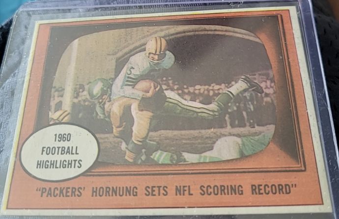 1961 Topps #38 Paul Hornung — front