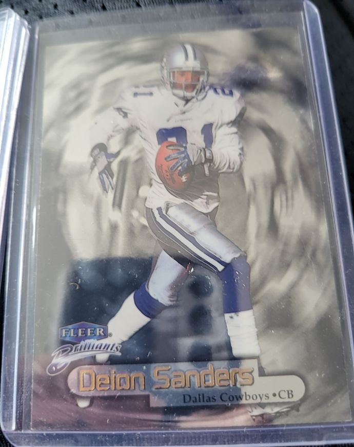 1998 Fleer Brilliants #51 Deion Sanders — front