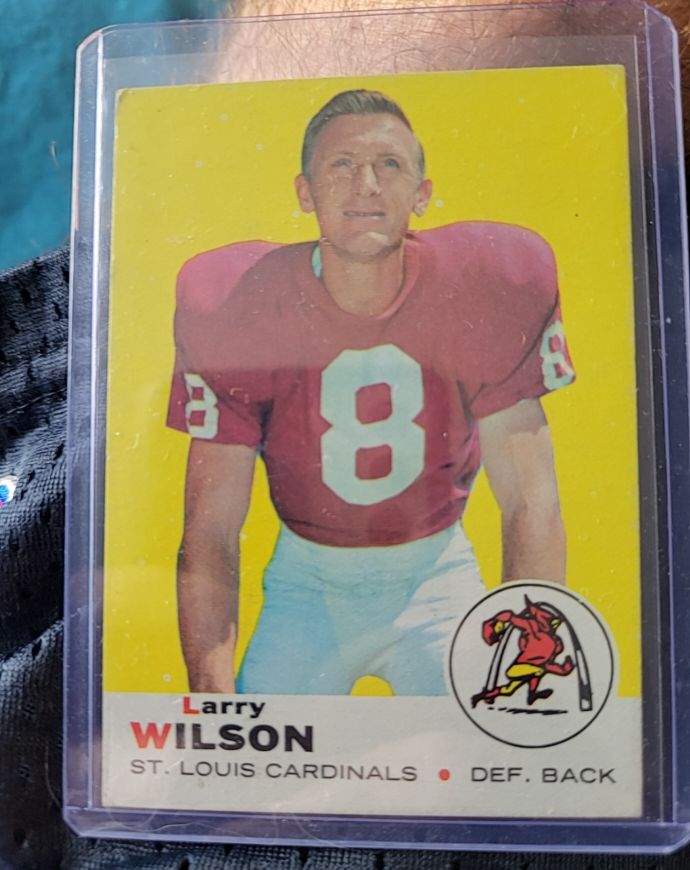 1969 Topps #65 Larry Wilson — front