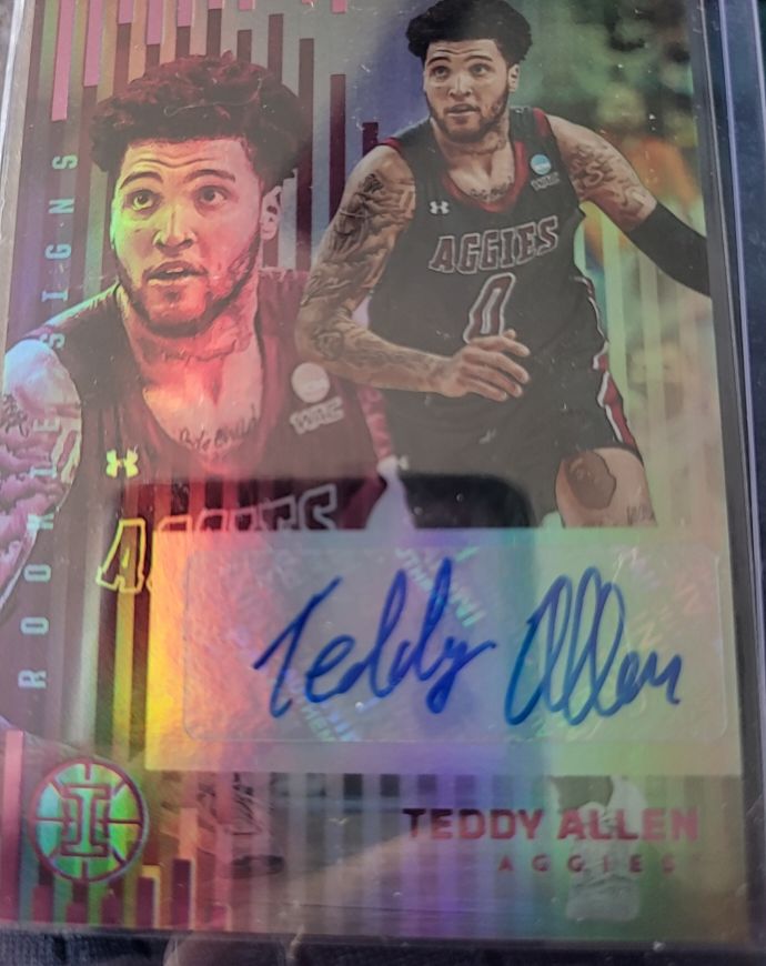 2022 Panini Chronicles Illusions #RS-TAL Teddy Allen — front