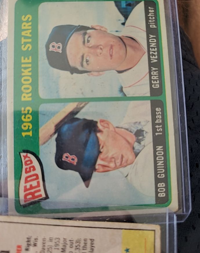 1965 Topps #509 Bob Guindon / Gerry Vezendy — front