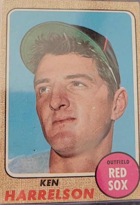 1968 Topps #566 Ken Harrelson — front