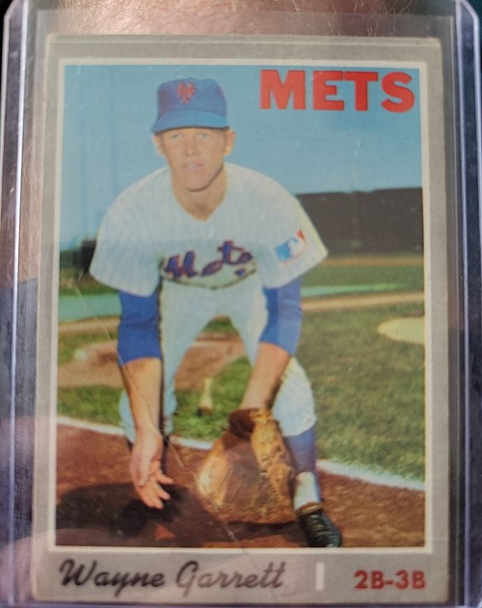 1970 Topps #628 Wayne Garrett — front