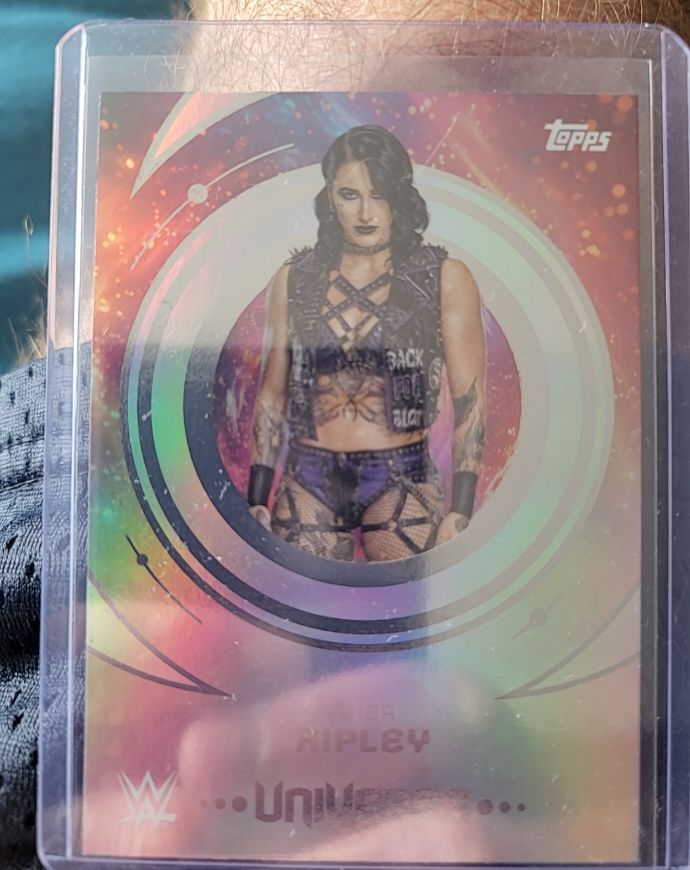2025 Topps WWE Universe #57 Rhea Ripley — front