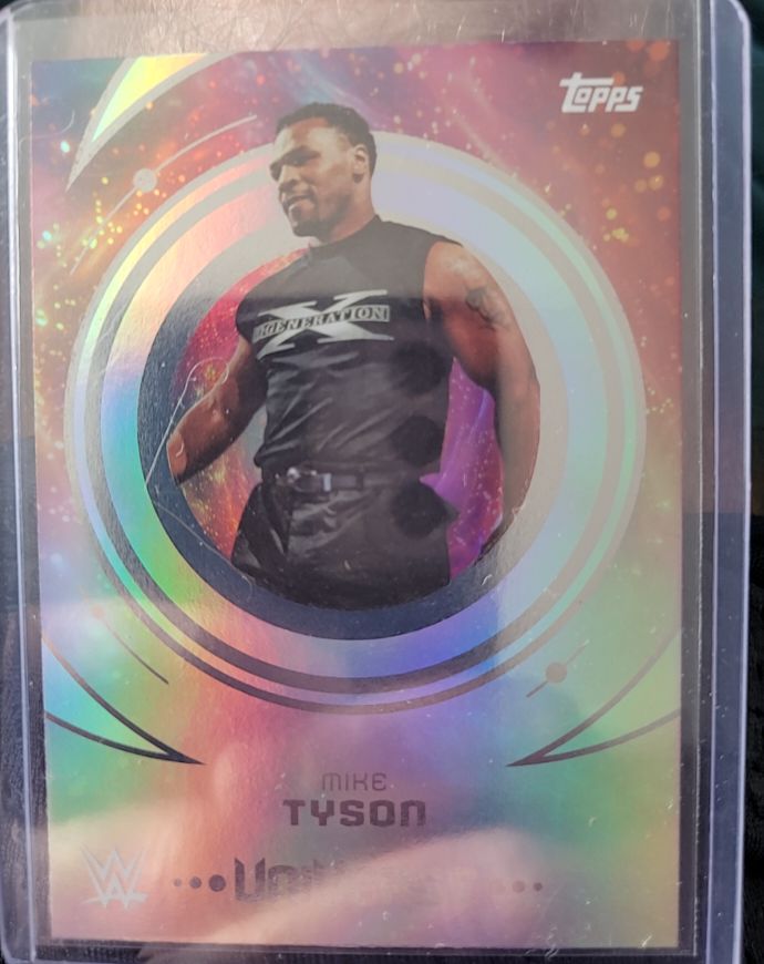 2025 Topps Universe WWE #64 Mike Tyson — front