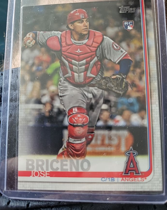 2019 Topps #689 Jose Briceno — front