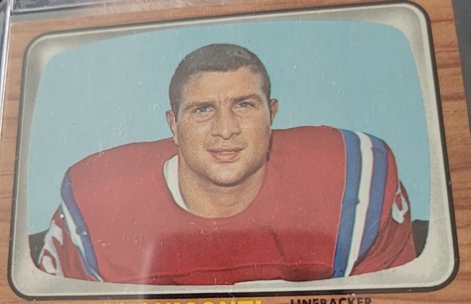 1966 Topps #3 Nick Buoniconti — front