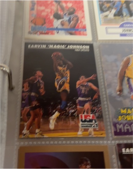 1992 SkyBox USA #28 Earvin "Magic" Johnson — front
