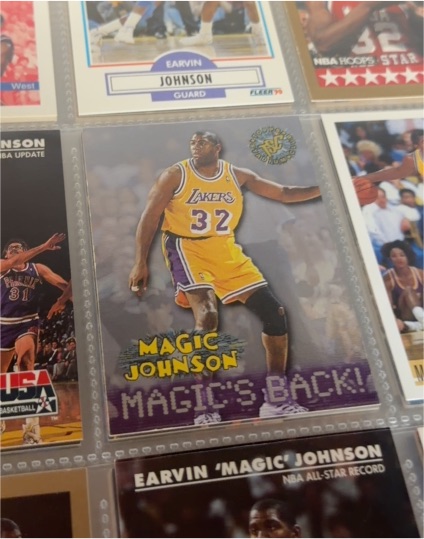 1992 SkyBox USA #31 Magic Johnson — front
